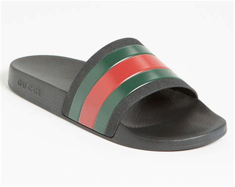 fake gucci slides mens|how to authenticate gucci shoes.